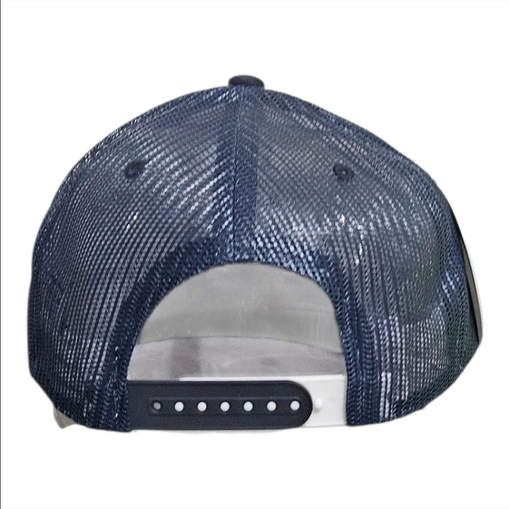 Michigan Wolverines Zephyr Trucker Hat‎ Snapback Blue Football Basketball New